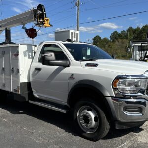 2023 Ram 5500 4X4 Stellar T-Max 1-11 Aluminum Mechanics Body with 7630 Telescopic Crane