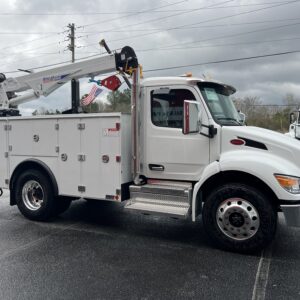 2024 Peterbilt 536 Stellar TMax 2-11 Mechanics Body with 12621 Telescopic Crane Truck