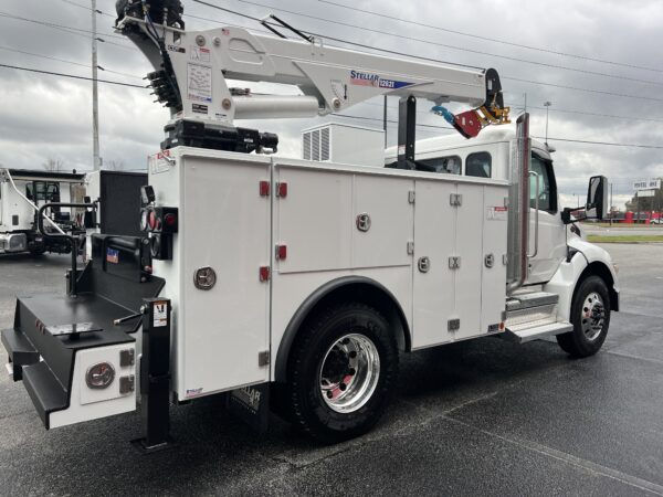 2024 Peterbilt 536 Stellar TMax 2-11 Mechanics Body with 12621 Telescopic Crane Truck