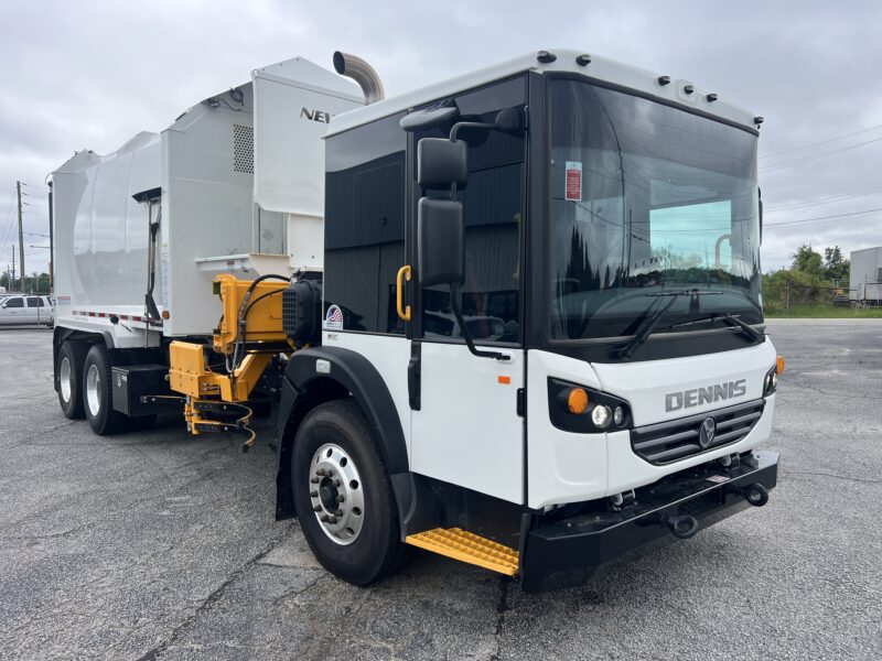 2024 Dennis Eagle ProView 27YD RotoPac Side Loader Garbage Truck