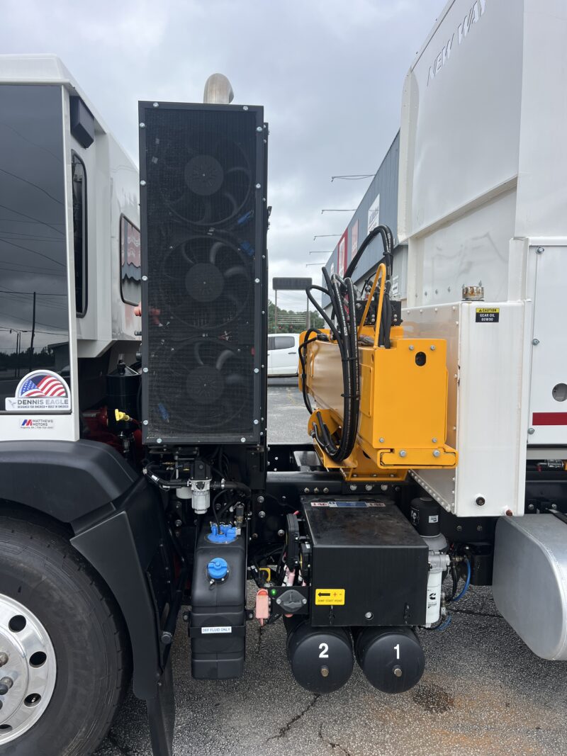2024 Dennis Eagle ProView 27YD RotoPac Side Loader Garbage Truck