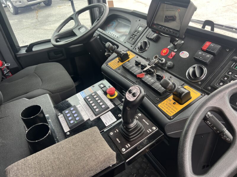 2024 Dennis Eagle ProView 27YD RotoPac Side Loader Garbage Truck