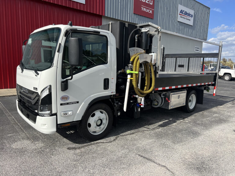 2025 Isuzu NRR Crescent Tank Model 1100 Portable Restroom Truck