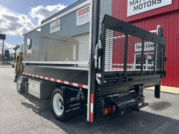 2025 Isuzu NRR Crescent Tank Model 1100 Portable Restroom Truck