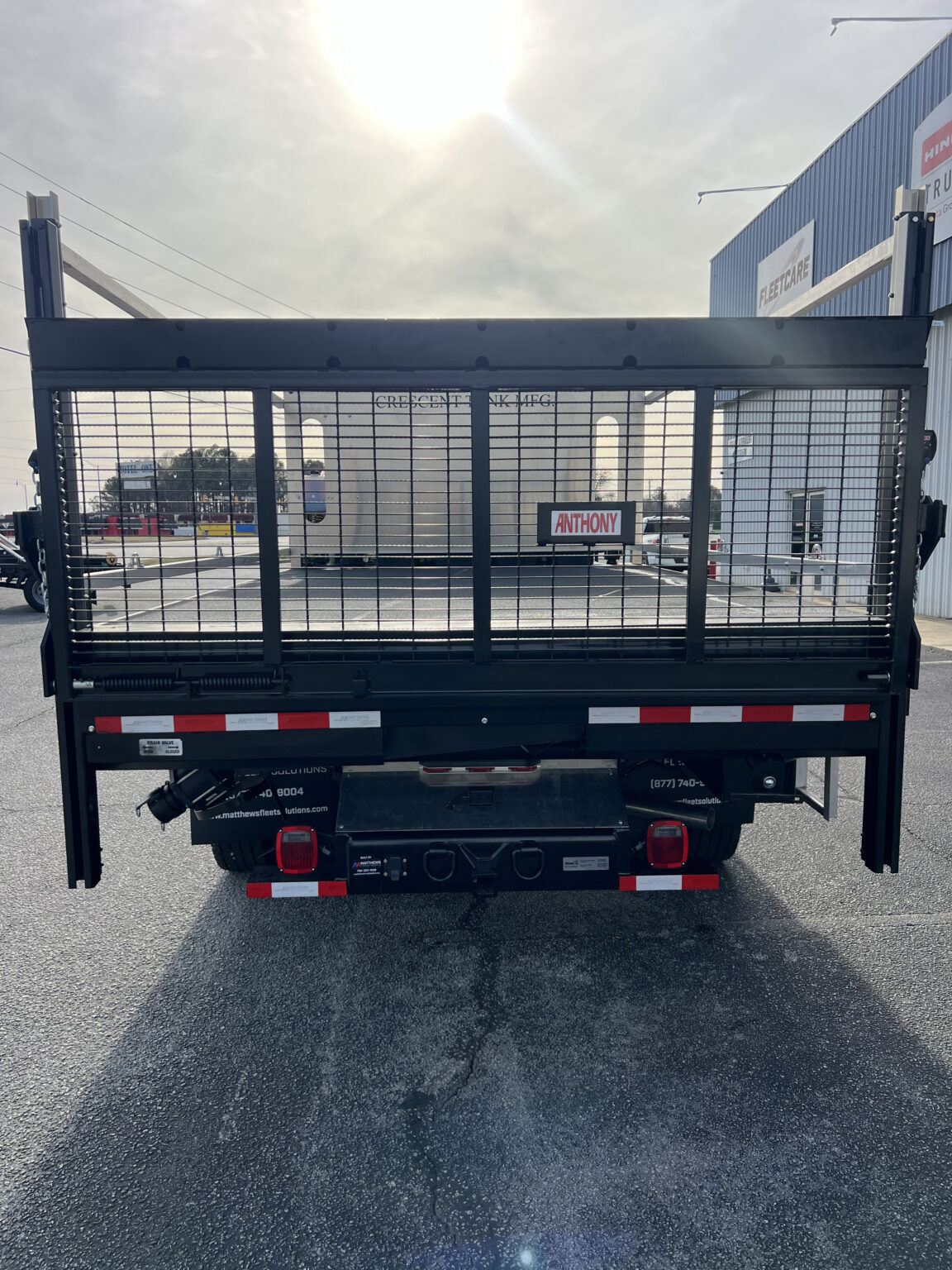 2024 Ford F-600 4X2 with Crescent Tank Model 1100 Portable Restroom Truck