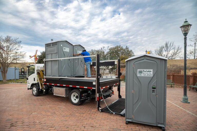 Custom 1,500 lb lift gate with a perforated platform is designed for maximum airflow while closed.