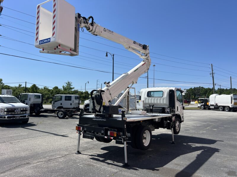 2025 Isuzu NQR Gas with Cela DT 80 Aerial Platform