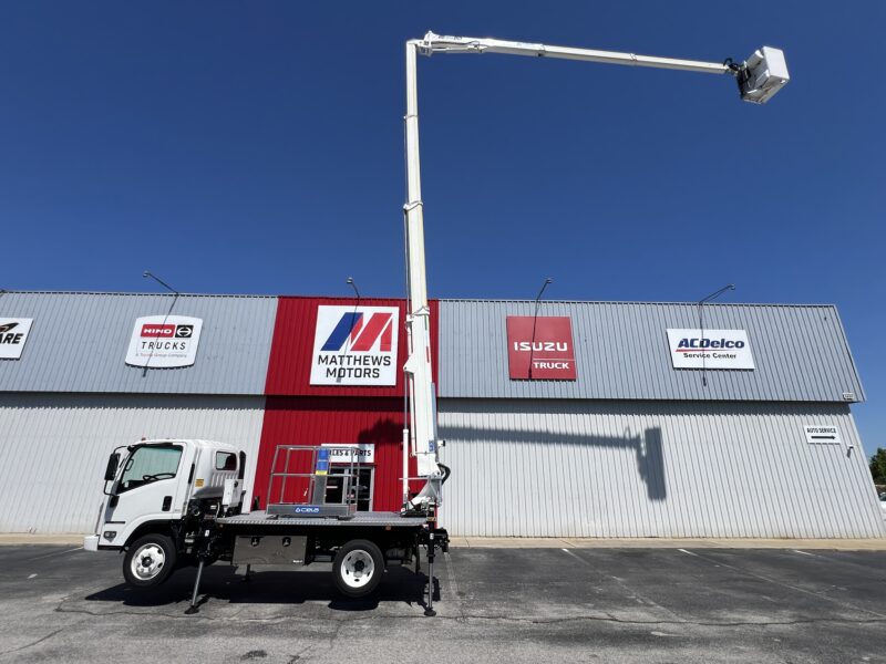 2025 Isuzu NQR Gas with Cela DT 80 Aerial Platform