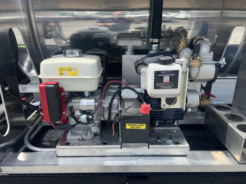 2025 Isuzu NRR Gas with Muskogee Tank Model 999 Round Tank / Portable Restroom Truck