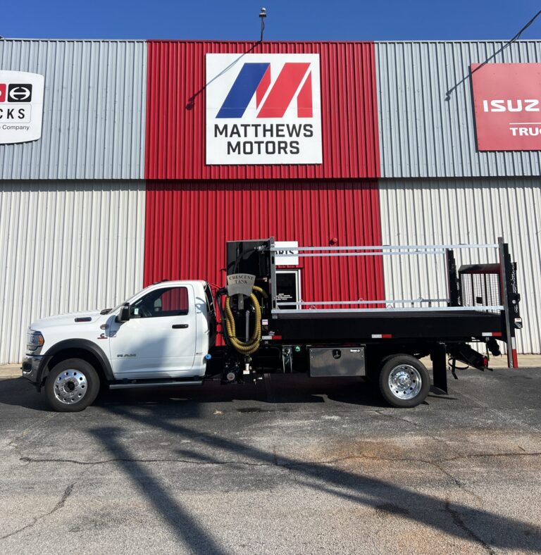 2024 Ram 5500 4X4 Crescent Tank Model 1100 Portable Restroom Tank Truck